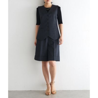 Whim Gazette(ウィム ガゼット)×長谷川京子さんコラボ ベスト 長谷川京子さんコラボ】ベスト | Whim Gazette(ウィム ガゼット