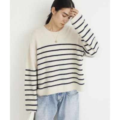 Whim Gazette(ウィム ガゼット)のフォックスウールクルーネック