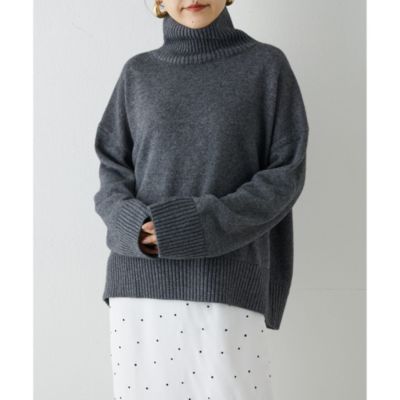 Whim Gazette(ウィム ガゼット)のウールオーバータートル通販 Whim Gazette(ウィム ガゼット)のウールオーバータートル通販