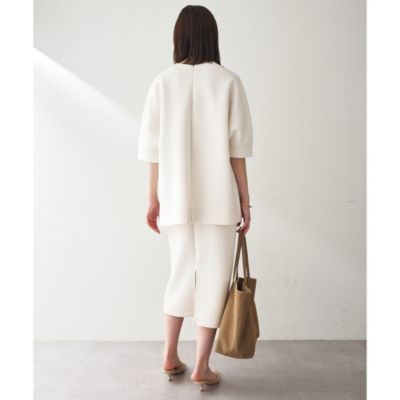 Whim Gazette(ウィム ガゼット)の半袖ダンボールプルオーバー