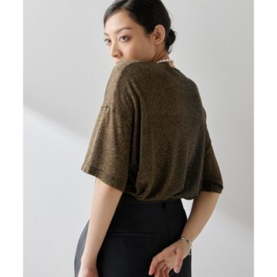 Whim Gazette(ウィム ガゼット)のラメニットTシャツ通販 | 集英社HAPPY