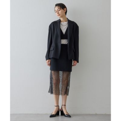 Whim Gazette(ウィム ガゼット)の【GEMINI】カットミニスカート