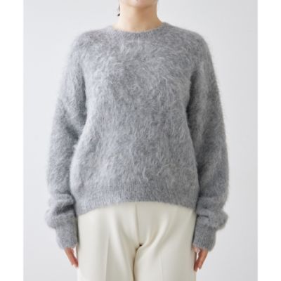 Whim Gazette(ウィム ガゼット)のスーリーアルパカプルオーバー通販