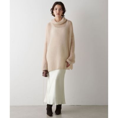 Whim Gazette(ウィム ガゼット)のKIDモヘヤタートルネックプルオーバー