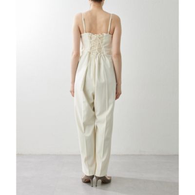 Whim Gazette(ウィム ガゼット)の【THE PAUSE】ダブルクロスサロペット