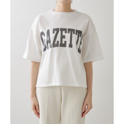 【美品】Whim Gazette（ウィムガゼット）リラックスロゴTシャツ リラックスロゴTシャツ | Whim Gazette(ウィム ガゼット