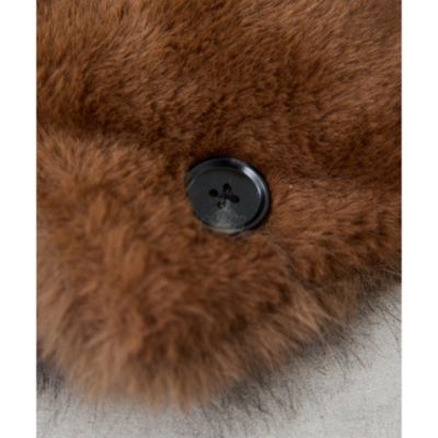 Whim Gazette(ウィム ガゼット)の【THROW】Eco Fur Shawl通販 | 集英社