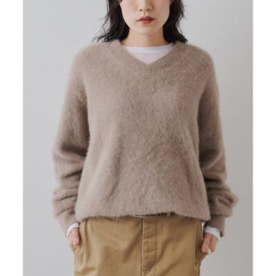 Whim Gazette(ウィム ガゼット)のファーVプルオーバー通販 | 集英社