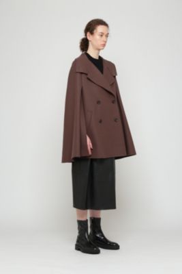 ADORE アドーア ポンチョ ケープ コート リバーシブル ダブル