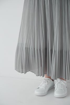 ヒューマンウーマン　オーガンジープリーツスカート オーガンジープリーツスカート | human woman（ヒューマン