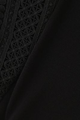 human woman レースドッキングニットトップス レースドッキングニットトップス | human woman（ヒューマン