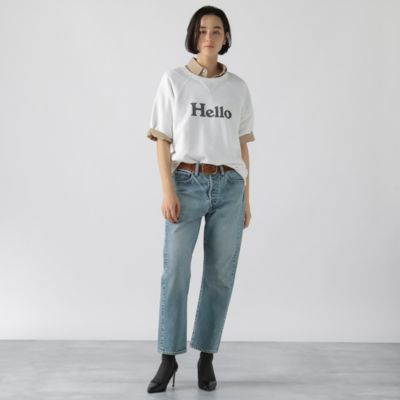 MADISONBLUE(マディソンブルー)のHELLO SWEAT S／S URAKE通販