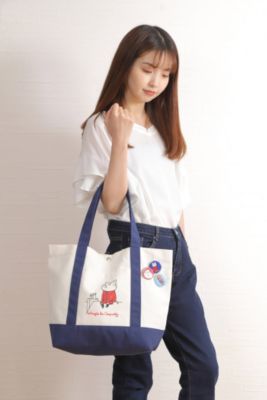 Angie La Coquette 麗しのアンジー(アンジー・ラ・コケット ウルワシノアンジー)のキャンバスバイカラートートバッグ通販