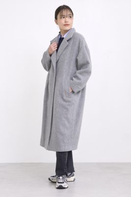 mizuiro ind(ミズイロインド)の【LEE別注】スタンドカラーウール