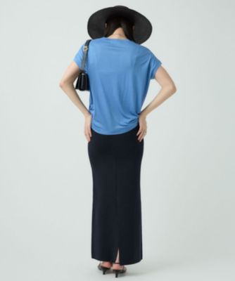 Chaos シルクフレーズTシャツ　クリーム Chaos(カオス)のシルクフレーズTシャツ通販 | LEEマルシェ