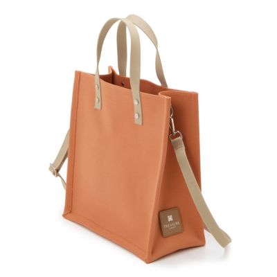 【関税込】バーバリー ジャカードリブニット トートバッグ 装飾 TOPKAPI(トプカピ)の【TREASURE TOPKAPI】ニット ジャガード