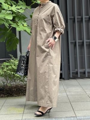 loin. × eclat クラシックワンピース38グレー loin.×eclat(ロワン×エクラ)のシャツワンピース通販 | 集英社