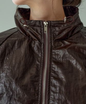 STYLE DELI(スタイルデリ)のシワ加工フェイクレザーブルゾン通販