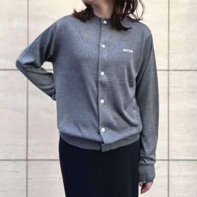 クリーニング済　scye ウールモヘア　セットアップ　サイズ38 Scye(サイ)のSilk Knit Crew Neck Cardigan通販 | LEEマルシェ