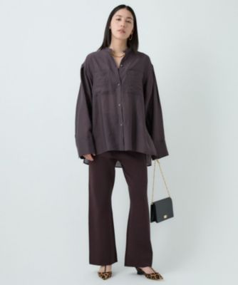 Chaos フェインシルクシャツ2025Autumn Collection Chaos フェインシルクシャツ2025Autumn Collection