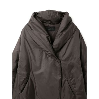 mizuiro ind(ミズイロインド)のドレープライトダウンコート通販