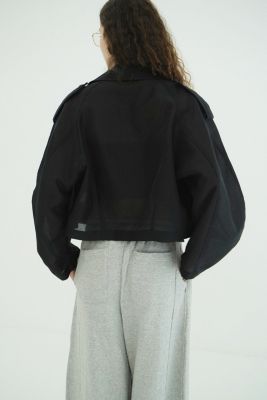 CLANE(クラネ)のSHEER SHORT TRENCH JACKET通販 | 集英社HAPPY PLUS STORE