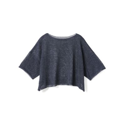 mizuiro ind(ミズイロインド)のクルーネックワイドプルオーバー通販 