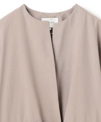 nanage ⭐️⭐️⭐️BEIGE ベイジ　MARIE ノーカラージャケット BEIGE，(ベイジ)のMARIE / ノーカラージャケット通販 | 集英社HAPPY