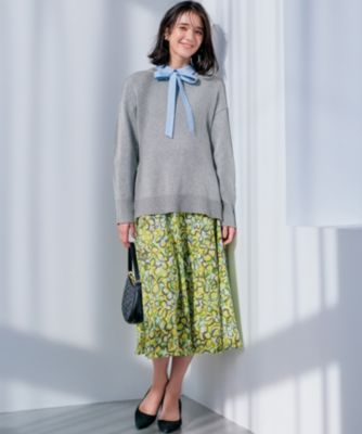 組曲　クミキョク　160cm  ジャケット・スカート　✳︎ブラウスはおまけ 組曲 S(クミキョク エス)の【KUMIKYOKU NAVY】コンフォータブル