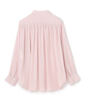 OLGA / シャーリングブラウス / BEIGE, | ファッション通販