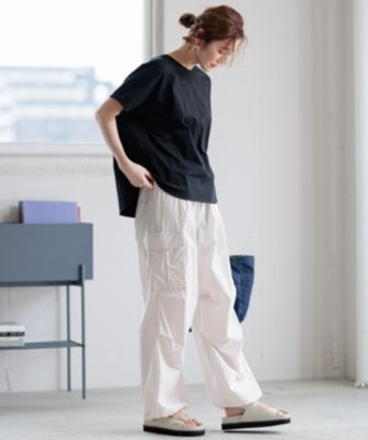 tシャツ 「洗える」ALBINIコーコラン シャツテール Tシャツ レディース 23区 tシャツ 「洗える」ALBINIコーコラン シャツテール Tシャツ