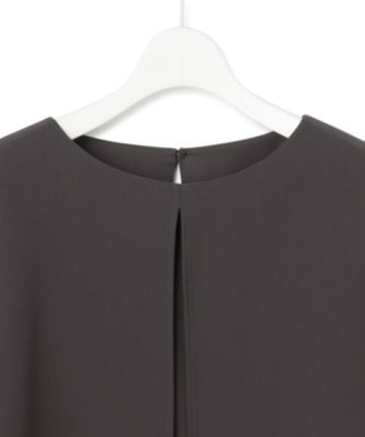 【洗える】ストレッチジョーゼット ケープデザイン カットソー 23区｜【洗える】ストレッチジョーゼット ケープデザイン