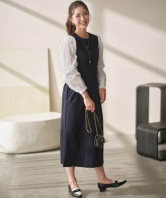 組曲(クミキョク)のシャツスリーブポンチ ワンピース通販 | 集英社