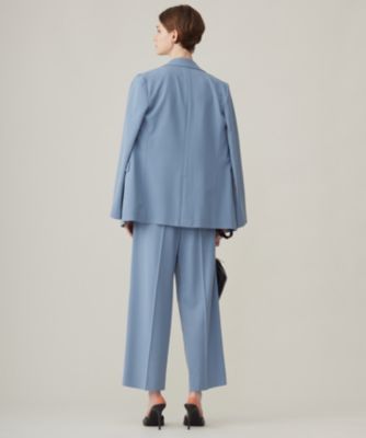 iCB【洗える】ウール2WAYストレッチ ダブルブレストジャケット ICB 【洗える】ウール2WAYストレッチ ダブルブレストジャケット