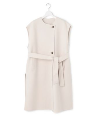 23区 ニジュウサンク　ウールリバー　ジレ セール】ウールリバー ジレ（その他アウター）｜23区（ニジュウ