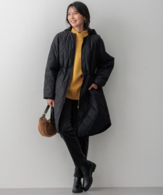 23区(ニジュウサンク)の【洗える/撥水加工】中綿 ロング パディング