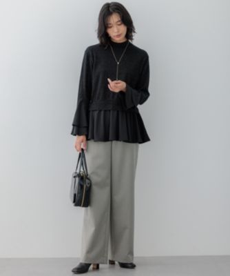 23区 L(ニジュウサンク エル)の【23区×Oggiコラボ】フレアサテンコンビ