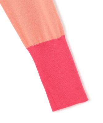 BEIGE，(ベイジ)の【洗える】BURNET / カラーミックスVネックトップス