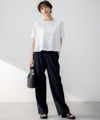 23区 L(ニジュウサンク エル)の【洗える】リネンレーヨンストレッチ