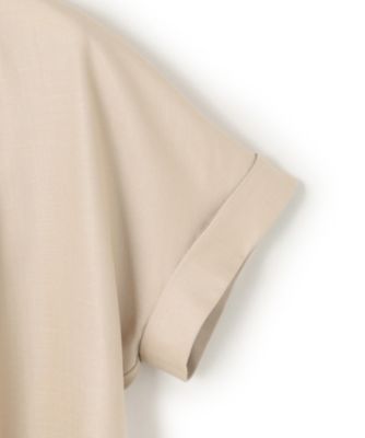 タグ付き◇23区 接触冷感/UVカット ドライスラブストレッチスキッパーブラウス 23区(ニジュウサンク)の【接触冷感/UVカット】ドライスラブ
