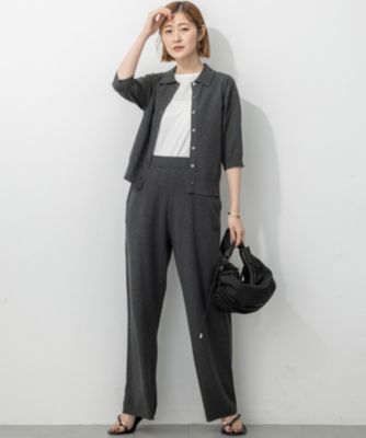 【美品】　23区 ヴィスコースストレッチ　ポロニット　2025 美品】 23区 ヴィスコースストレッチ ポロニット 2025