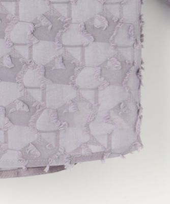 自由区(ジユウク)のシアージオメトリックジャカードクロップド丈