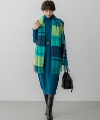23区(ニジュウサンク)の【VERY掲載】カシミヤ チェック ストール通販