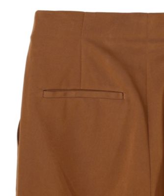 ベイジBEIGEフレアパンツ2 BEIGE，(ベイジ)の【洗える】DELANO / ハイストレッチフレア