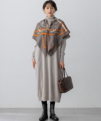 23区(ニジュウサンク)の【洗える】カシミヤブレンド タートルネック