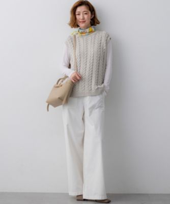 23区(ニジュウサンク)のスラブツイルストレッチ ベイカーパンツ通販