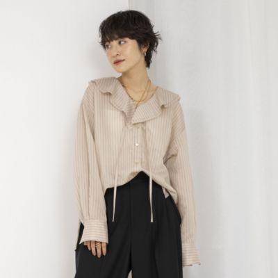 NOLLEY'S(ノーリーズ)のラッフルカラーブラウス通販 | 集英社