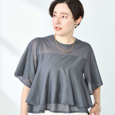 NOLLEY'S sophi シアーティアードプルオーバーニット NOLLEY'S｜シアーティアードプルオーバーニット | Rakuten