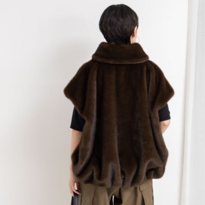 Rie Miller(リエミラー)のエコファー衿付ベスト通販 | 集英社HAPPY