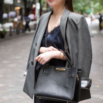 ノーリーズソフィ　ウォッシャブルサージ シャークダブルジャケット NOLLEY'S sophi(ノーリーズソフィー)のウォッシャブルシャーク